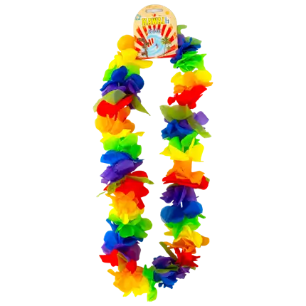 Collar Hawaiian Rainbow Flower