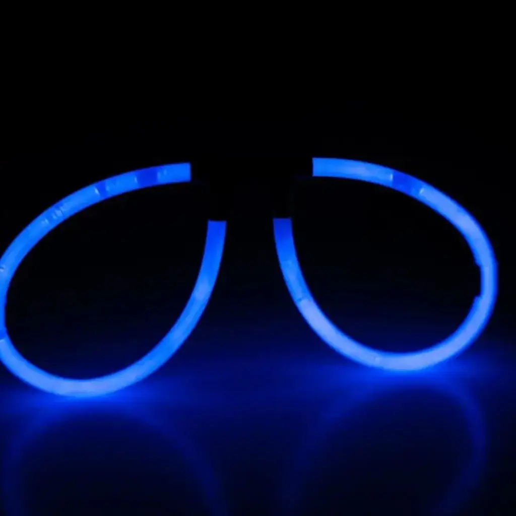 Gafas azul fluorescente - Juego de 2 pares