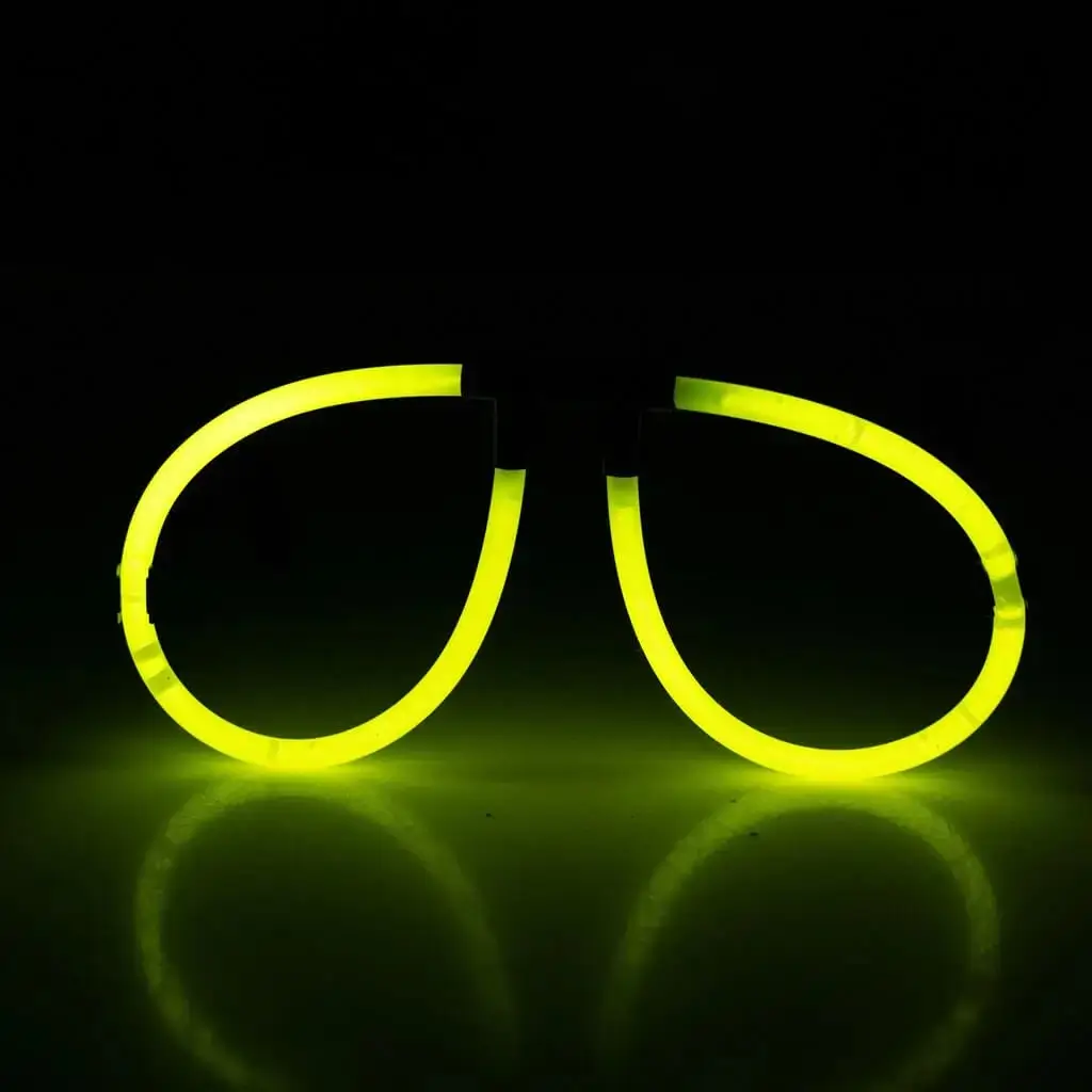 Gafas Fluo Amarillas - Juego de 2 Pares