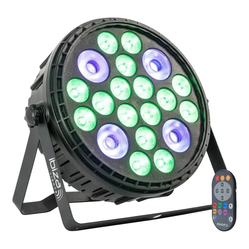 Proyector PAR XXL LED RGBW y UV - BIGPAR-16RGBW4UV