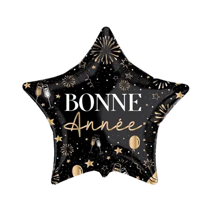 Globo metálico Feliz Año Nuevo 35cm