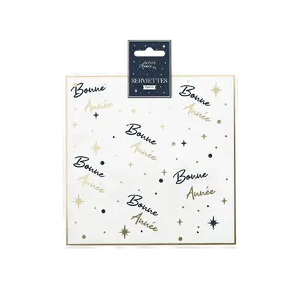 Servilleta Feliz Año Nuevo - Lote de 10