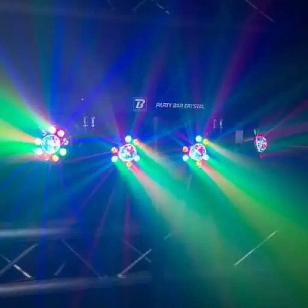 Barra de efectos LED BoomTone DJ - Party Bar Crystal MKII