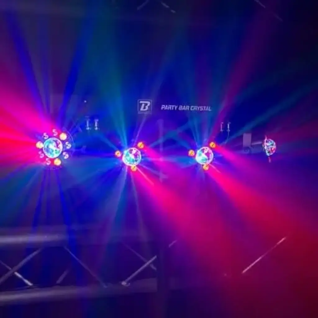 Barra de efectos LED BoomTone DJ - Party Bar Crystal MKII