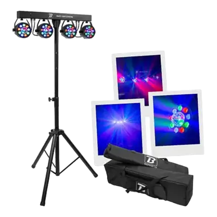 Barra de efectos LED BoomTone DJ - Party Bar Crystal MKII