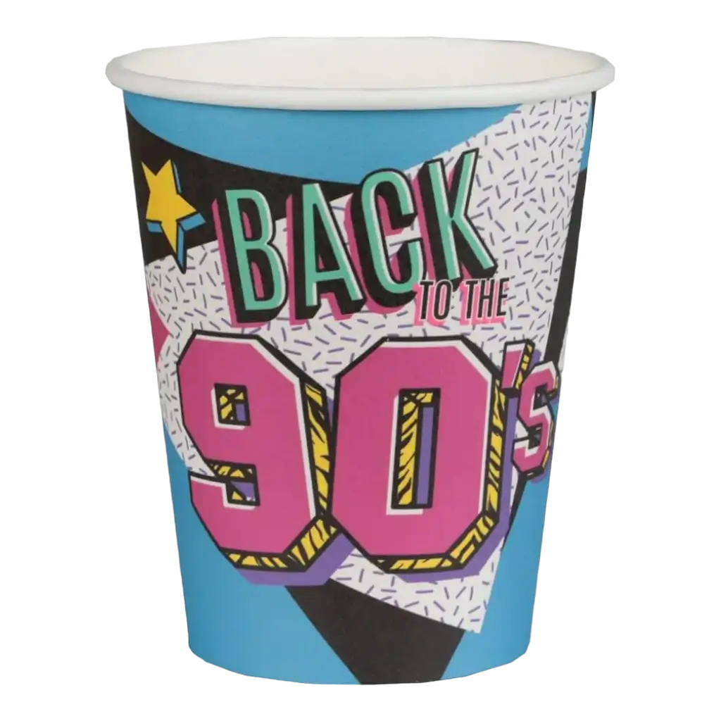 Vaso de los 90 - Lote de 10