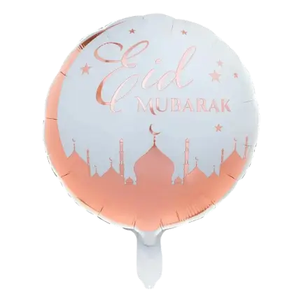 Globo Eid Mubarak de aluminio