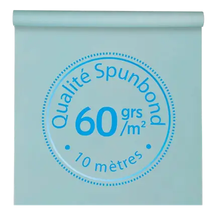 Mantel Harmony Azul Claro - 1,2 x 10 mètres