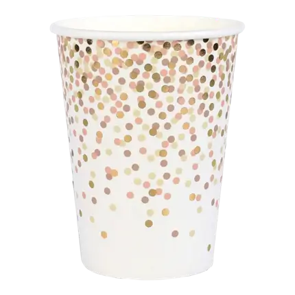 Vaso Rosa Chica y Chico - Set de 10