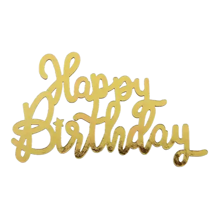 Centro de mesa - Feliz cumpleaños