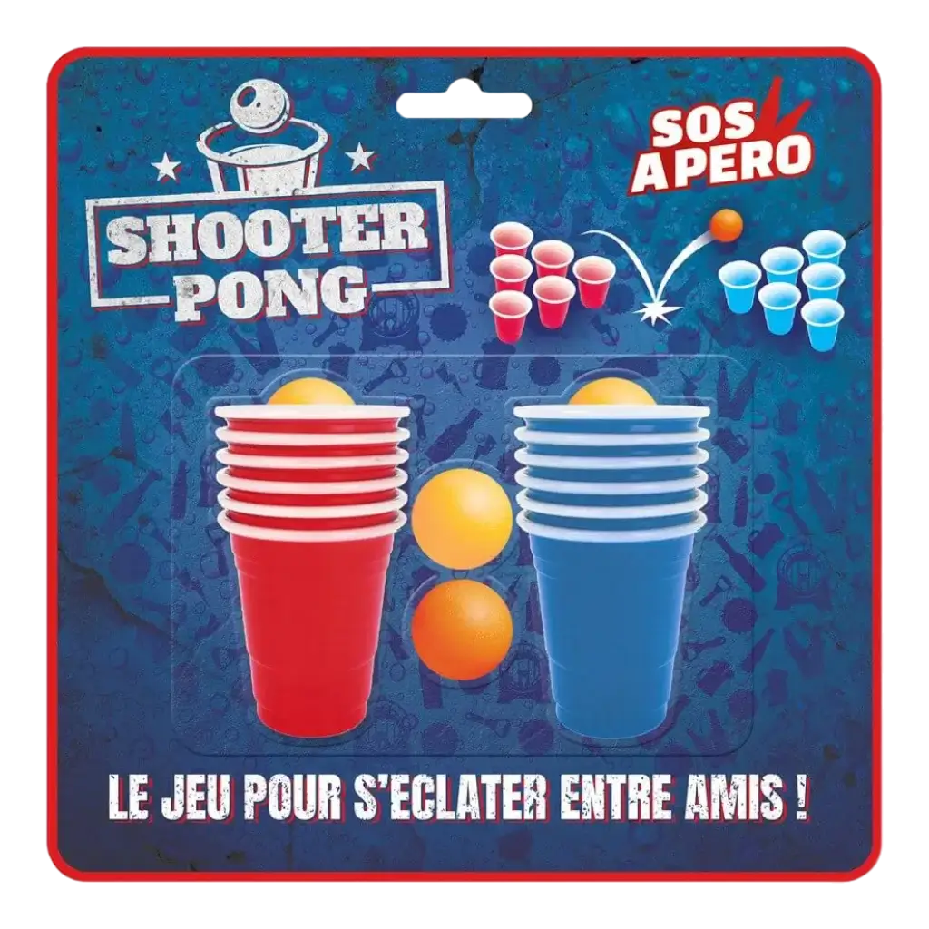 Juego de aperitivo Beer Pong