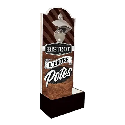 Abrebotellas de pared Bistrot entre Potes