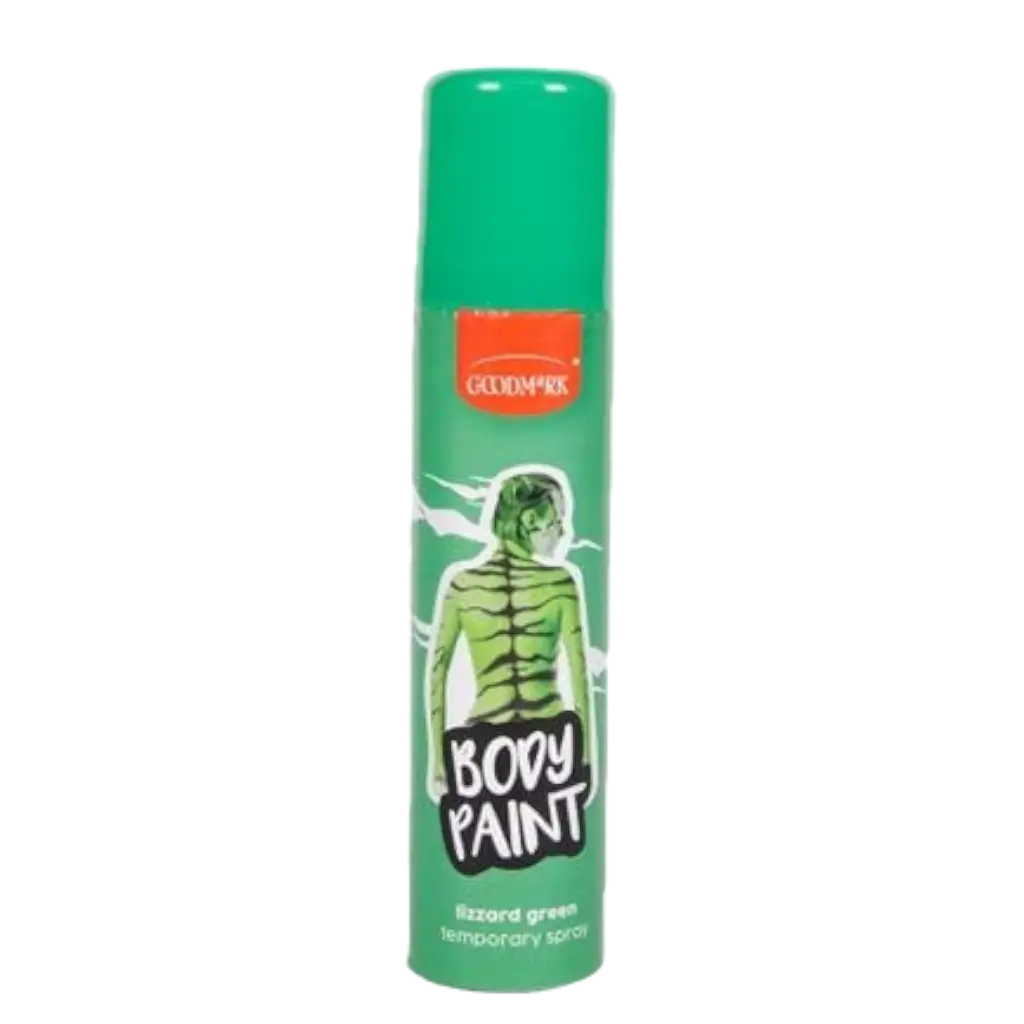 Spray de color para el cuerpo, verde, 75 ml