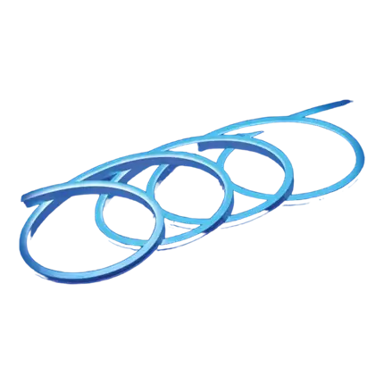 Tira LED Efecto Neón Azul - 5m