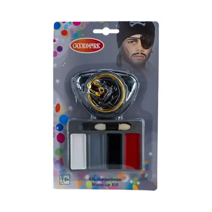 Kit de maquillaje, tema Pirata
