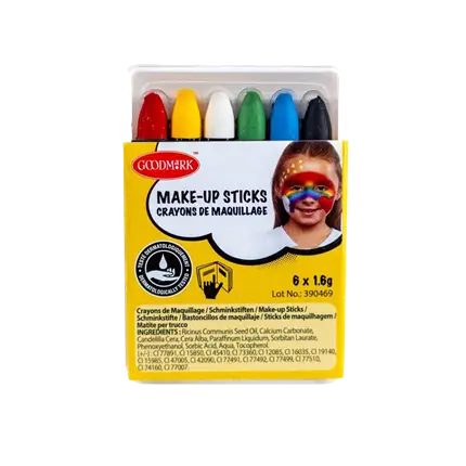 6 lápices de maquillaje