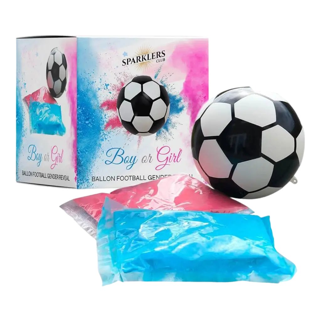 Kit de fútbol para revelar el sexo