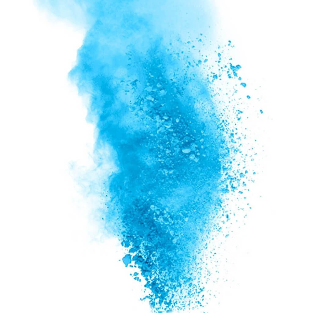 Mini Extintor de Polvo Holi - Azul