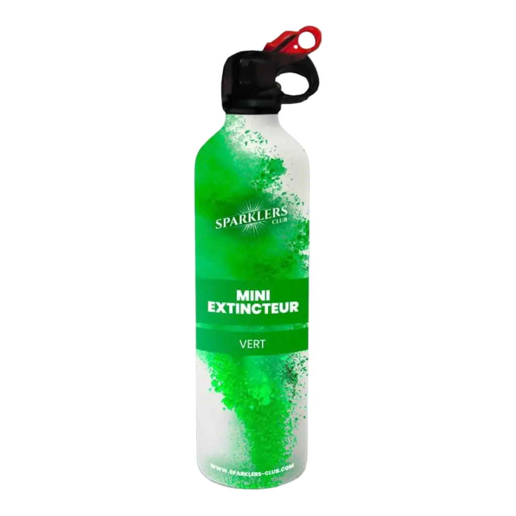 Mini Extintor de Polvo Holi - Verde