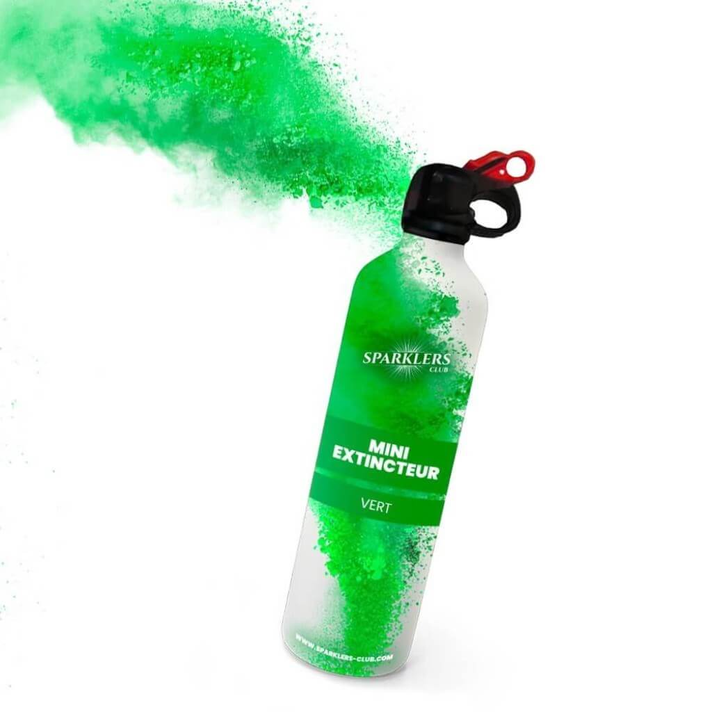 Mini Extintor de Polvo Holi - Verde