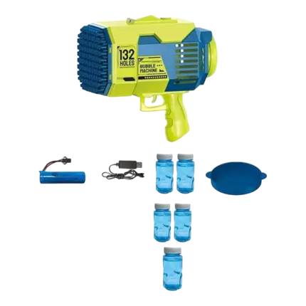 Máquina de pompas de jabón tipo pistola