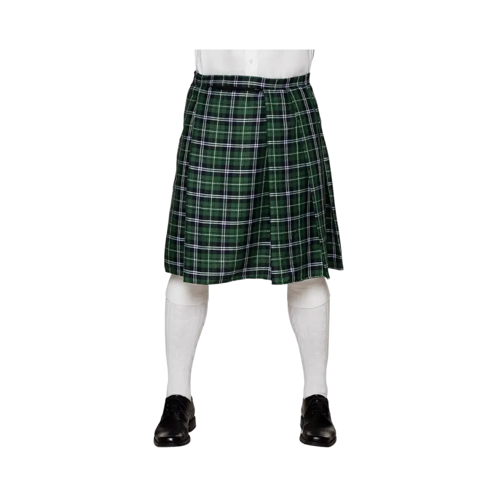 Falda escocesa de tartán verde Mr Tartan