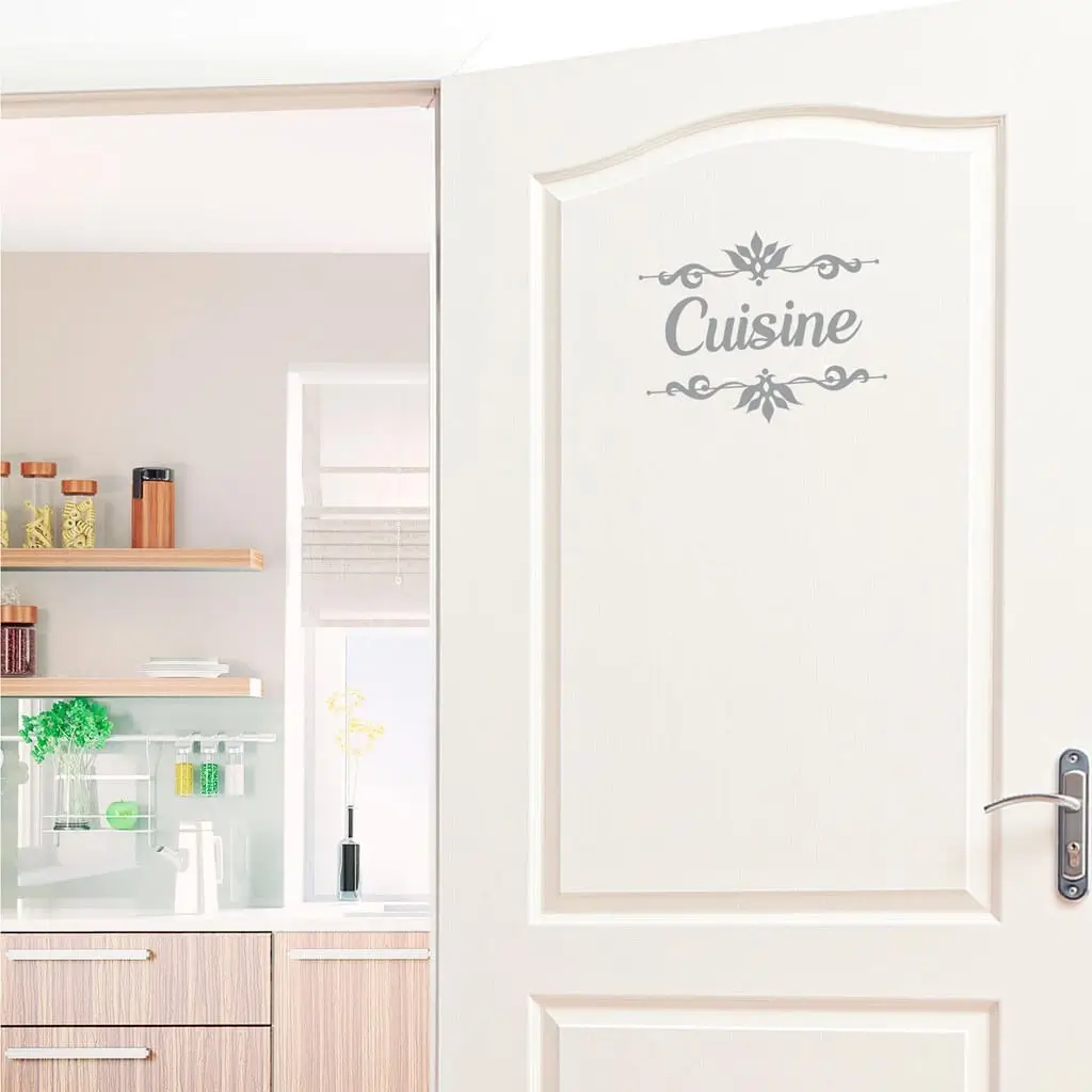 Adhesivo para puertas "Cocina