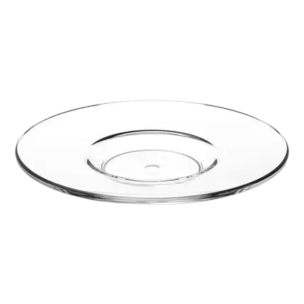 Posavasos transparente ø 10,5cm - Set de 6