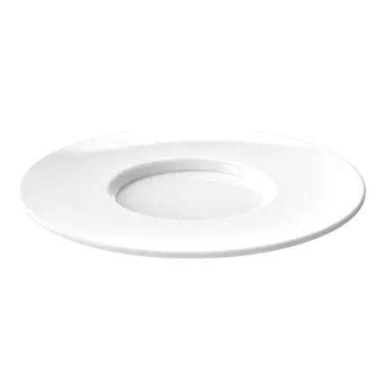 Posavasos Doble Espresso Blanco ø 13cm - Lote de 6