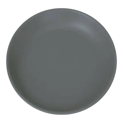 Plato Irrompible Gris Carbón ø 27,5cm