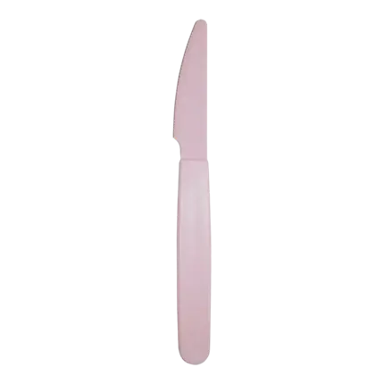 Cuchillo Irrompible PP Rosa Pastel - Set de 6