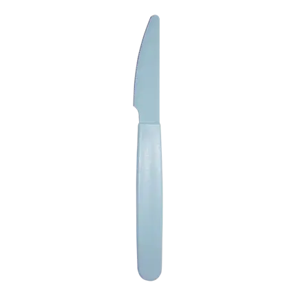 Cuchillo Irrompible PP Azul Pastel - Set de 6