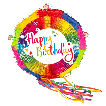 Piñata Feliz cumpleaños