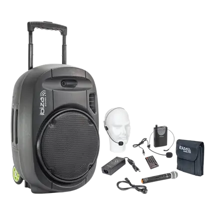 Altavoz portátil autónomo de 12 con USB