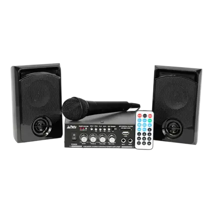 PARTY-KA100 Kit de karaoke con usb/sd y bluetooth