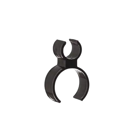 Pinza para botella negra simple para fuente de tarta