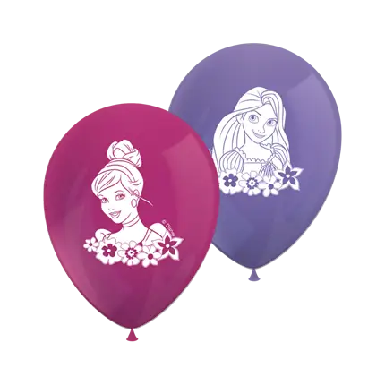 Globos Princesas Disney - Set de 8