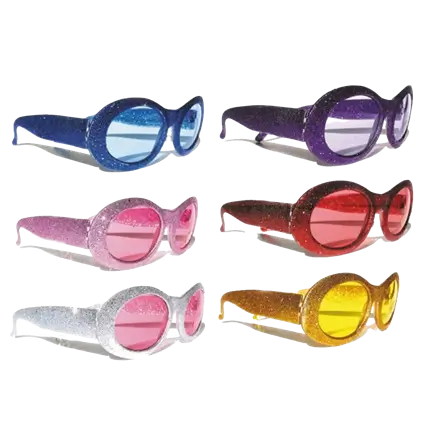 Gafas de purpurina