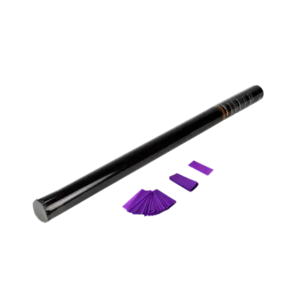 Pistola de confeti manual 80cm - Morado