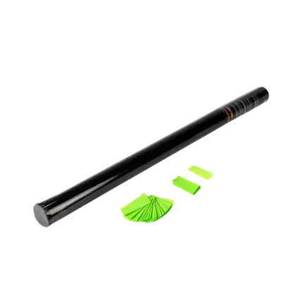 Pistola de confeti manual 80cm - Verde