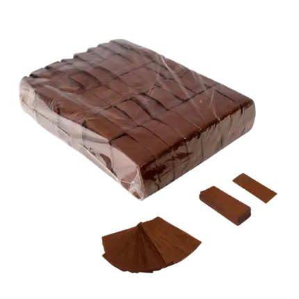 Bolsa de confeti de 1 kg - Marrón