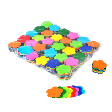 Bolsa confeti flores 1KG - Multicolor