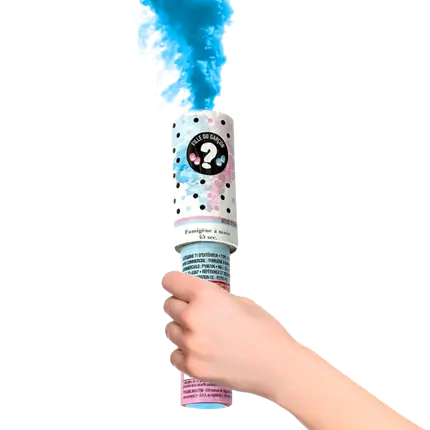 Mano de humo Baby Shower 45s (Boy)