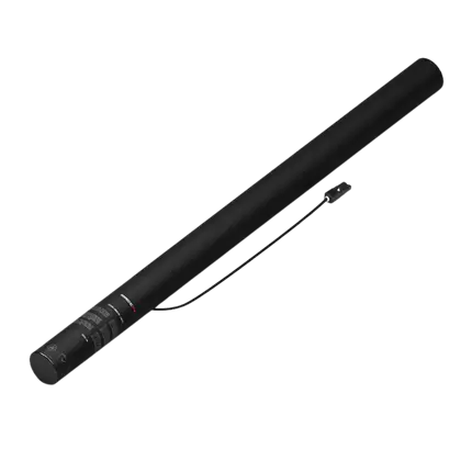 Pistola de confeti eléctrica vacía 80 cm