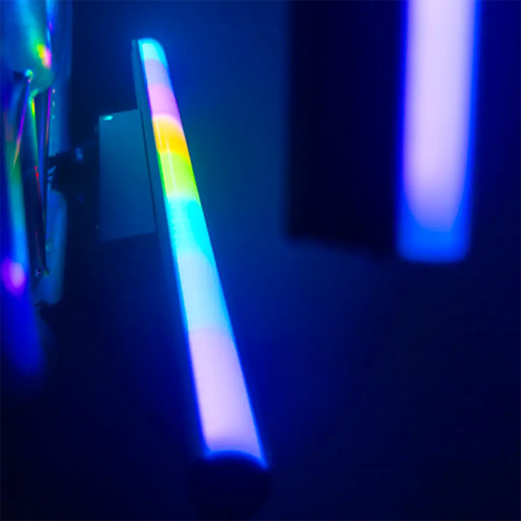 Barra de LED multicolor con detección de música Barra de neón