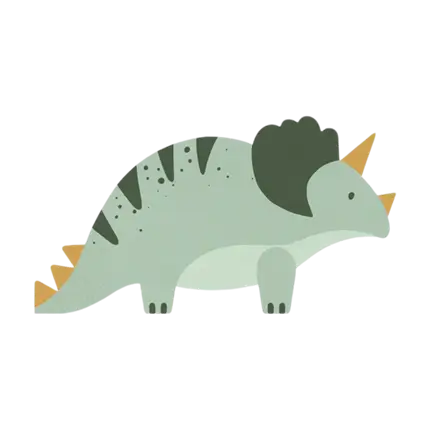 Servilletas Triceratops