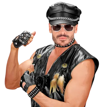 Pack de accesorios para rockeros y moteros