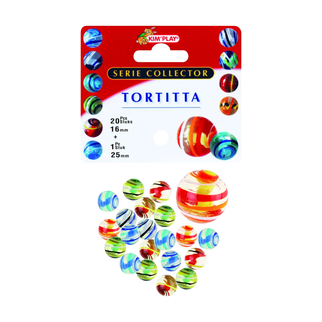 Lote de 20 canicas Tortitta +1 Calot (Edición Coleccionista)