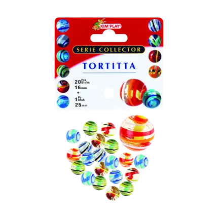 Lote de 20 canicas Tortitta +1 Calot (Edición Coleccionista)
