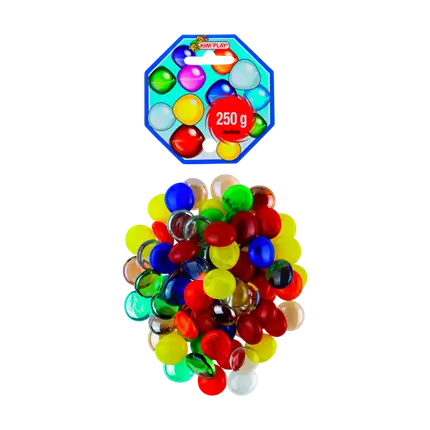 Surtido de cuentas planas (250gr)